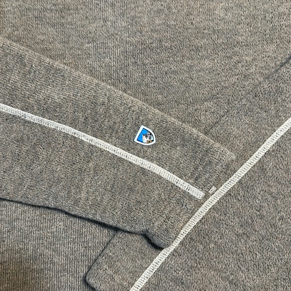 KUHL Men’s Europa 1/4 Zip in Oatmeal - Size Small - Excellent Condition! - Picture 11 of 12